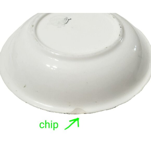 Blue Ridge Southern Potteries Soup Bowl 8" Whirligig Salad Cereal Dish READ - Picture 7 of 8